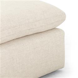 Sadie Modern Cream Performance 2 Piece Sectional - Right Arm Facing - 106"W|