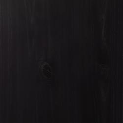 Theodore Industrial Loft Black Wood Leather Pull 5 Drawer Dresser|