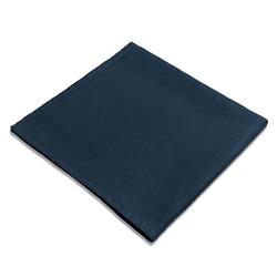 L'Objet Sateen Modern Classic Blue Linen Napkins - Set of 4|