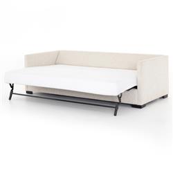 Wil Modern White Performance Upholstered Sofa Bed - Full|