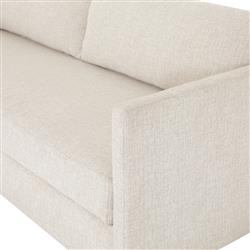 Wil Modern White Performance Upholstered Sofa Bed - Full|