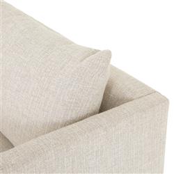 Wil Modern White Performance Upholstered Sofa Bed - Full|