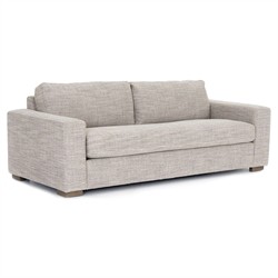 Samira Modern Classic Grey Performance Sofa - 86"|