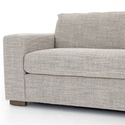 Samira Modern Classic Grey Performance Sofa - 86"|