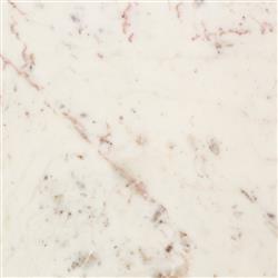 Tony Modern White Marble Tabletop Brown Acacia Wood 6 Drawer Kitchen Island|