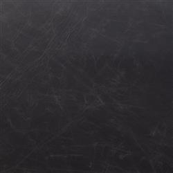 Sonn Mid Century Black Upholstered Leather Brown Wood Silver Steel Tufted Office Chair|