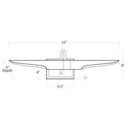 Redford Mid-Century Brass Steel Adjustable Wall Sconce - Small|