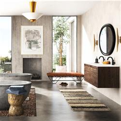 Redford Mid-Century Oil Rubbed Bronze Steel Sconce|