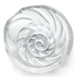 Simon Pearce Shell Coastal Beach Clear Glass Bowl|