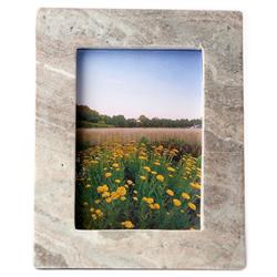Rafiya Modern Classic Brown Marble Photo Frame - 5x7|