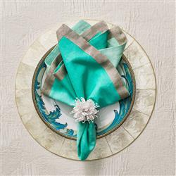 Capiz Coastal Beach Natural Shell Placemat - Set of 4|