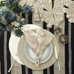 Capiz Coastal Beach Natural Shell Placemat - Set of 4|