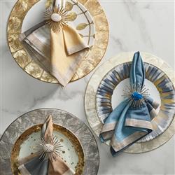 Capiz Coastal Beach Natural Shell Placemat - Set of 4|