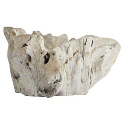 Nantucket Coastal Beach Natural Driftwood Bowl Centerpiece|