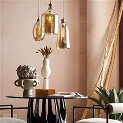 Clyde Coastal Beach Abaca-Wrapped Gray Terracotta Centerpiece|