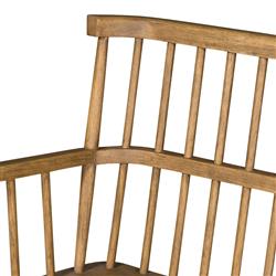 Penny Rustic Lodge Brown Oak Wood Bench|