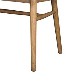 Penny Rustic Lodge Brown Oak Wood Bench|