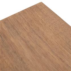 Rissa Mid Century Modern Brown Acacia Wood Sideboard|