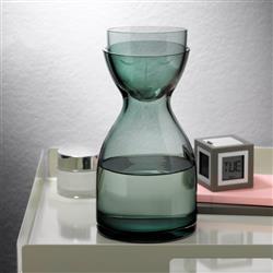 Mr. & Mrs. Modern Green Crystal Night Water Carafe Set - Small|