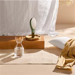 Mr. & Mrs. Modern Classic Clear Crystal Night Water Carafe Set - Small|