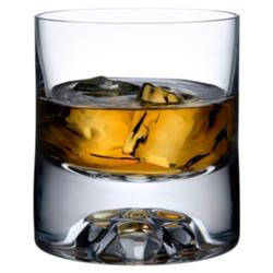 No.9 Modern Classic Clear Crystal Whiskey Glass - Set of 2|