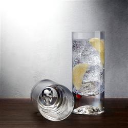 Shade Modern Classic Clear Crystal High Ball Glass - Set of 4|