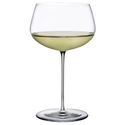 Stem Zero Modern Classic Clear Round Crystal White Wine Glass|