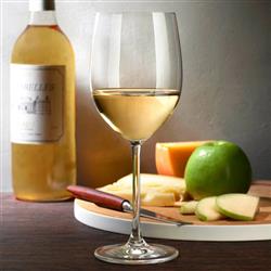 Vintage Modern Clear Crystal Small Polyvalent Glass - Set of 2|