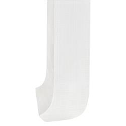 Bethany Vanilla Lacquered Linen Chow Feet Square Coffee Table|