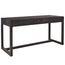 Noel Modern Classic Black Teak Desk|