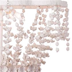 Vanessa White Resin Chandelier|