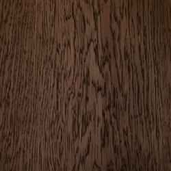 Ivan Mid Century Clear Glass Black Solid Oak Wood 2 Door Arched Display Case|