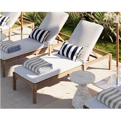 Serenity Industrial Loft Textured White Concrete Round Outdoor Pedestal End Table|