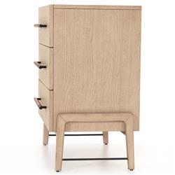 Matthew Modern Classic Brown Wood 3 Drawer Dresser|