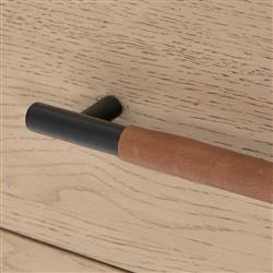 Matthew Modern Classic Brown Wood 3 Drawer Dresser|