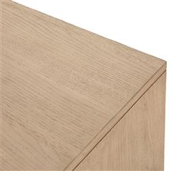 Matthew Modern Classic Brown Wood 2 Drawer Nightstand|