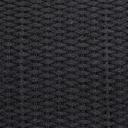 Ruben Coastal Beach Dark Grey Rope Black Aluminum Outdoor Lounge Side Chair|