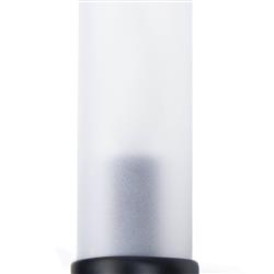 Montecito Black Iron Backplate Outdoor Single Sconce|