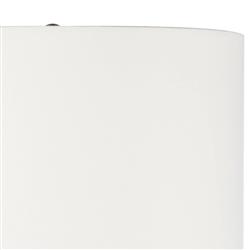 Nova White Wood Table Lamp|