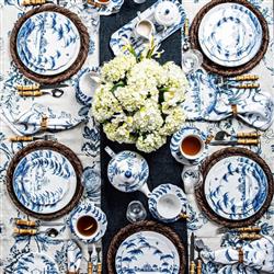 Juliska Country Estate Delft Blue Cotton Napkin|