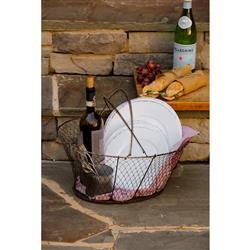 Lastra Coastal White Melamine Salad Plate|