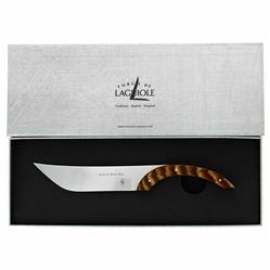 Forge de Laguiole Michel and Andr+? Bras Silver Stainless Steel Cheese Knife|