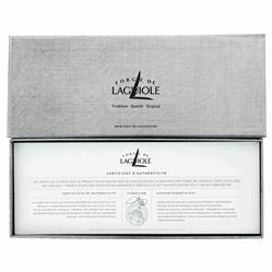 Forge de Laguiole Michel and Andr+? Bras Silver Stainless Steel Cheese Knife|