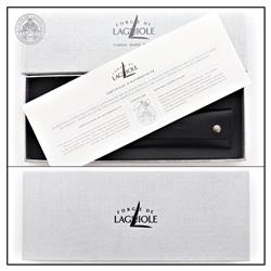 Forge de Laguiole Modern Silver Stainless Steel Bone Handle Corkscrew|