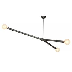 Talon Mid-Century Oil Rubbed Bronze Steel Sputnik Chandelier|