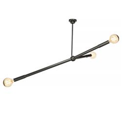 Talon Mid-Century Oil Rubbed Bronze Steel Sputnik Chandelier|