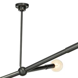 Talon Mid-Century Oil Rubbed Bronze Steel Sputnik Chandelier|