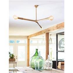 Talon Mid-Century Oil Rubbed Bronze Steel Sputnik Chandelier|