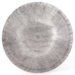 Mona Modern Classic Silver Aluminum Outdoor Counter Table - 32"W|