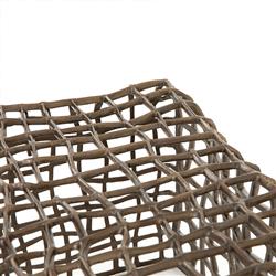 Zander Industrial Loft Bronze Aluminum Outdoor Bench|